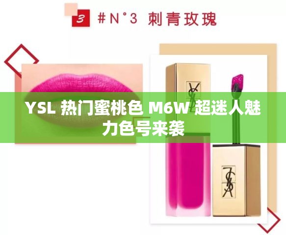 YSL 热门蜜桃色 M6W 超迷人魅力色号来袭