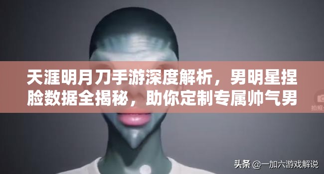 天涯明月刀手游深度解析，男明星捏脸数据全揭秘，助你定制专属帅气男神面容！