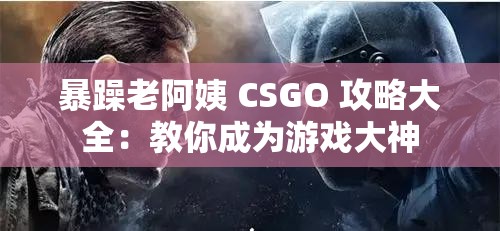 暴躁老阿姨 CSGO 攻略大全：教你成为游戏大神