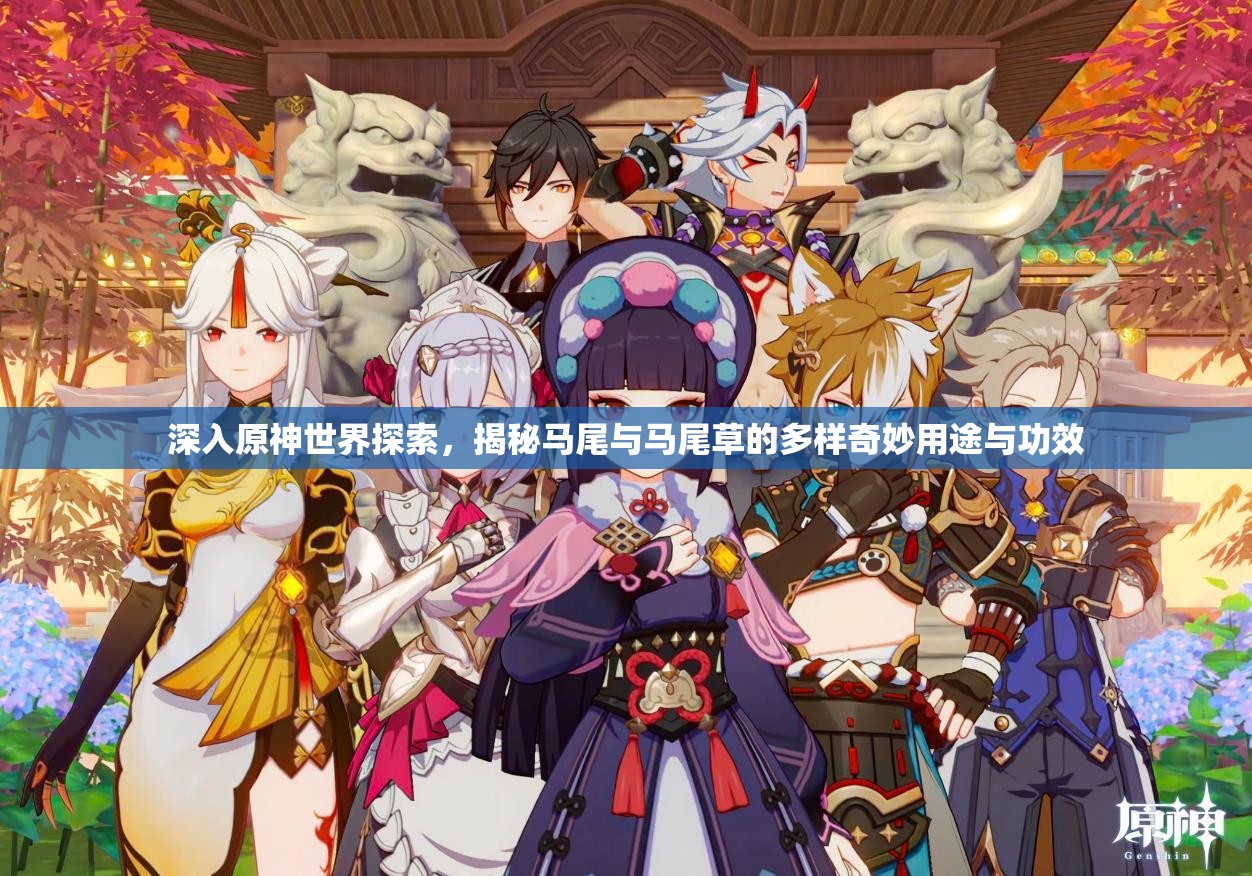 深入原神世界探索，揭秘马尾与马尾草的多样奇妙用途与功效