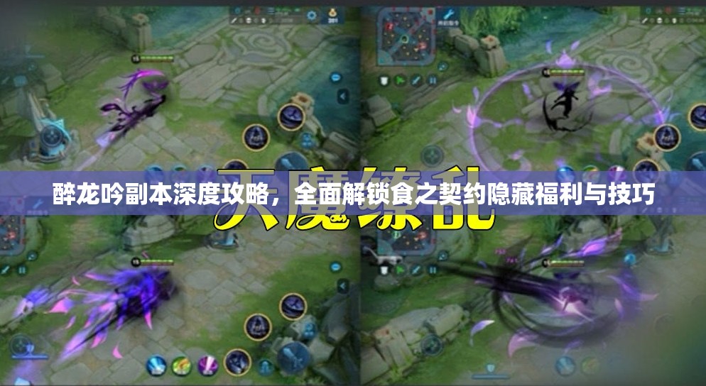 醉龙吟副本深度攻略，全面解锁食之契约隐藏福利与技巧