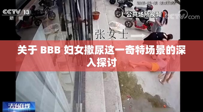 关于 BBB 妇女撒尿这一奇特场景的深入探讨