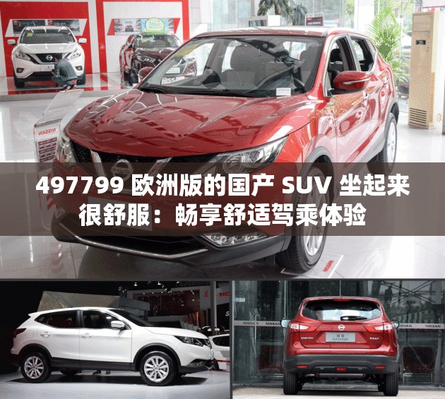 497799 欧洲版的国产 SUV 坐起来很舒服：畅享舒适驾乘体验