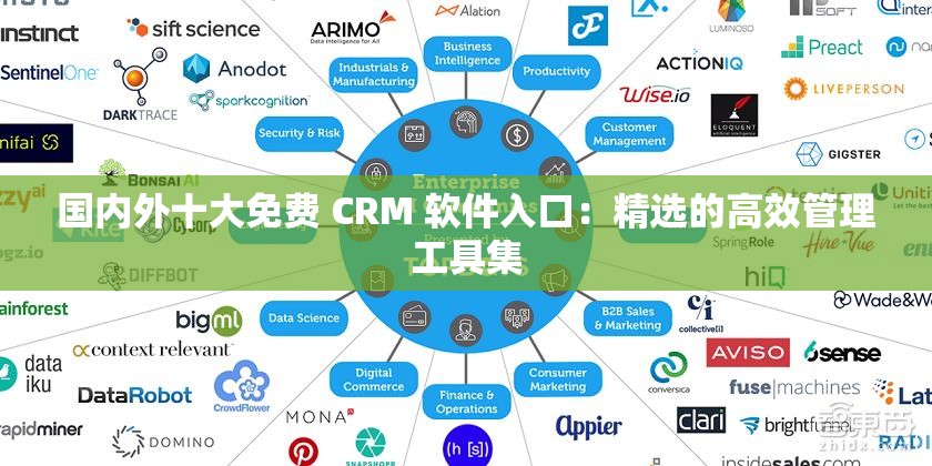 国内外十大免费 CRM 软件入口：精选的高效管理工具集