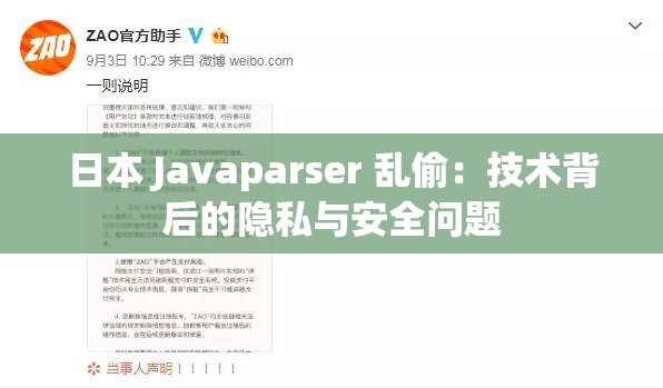 日本 Javaparser 乱偷：技术背后的隐私与安全问题