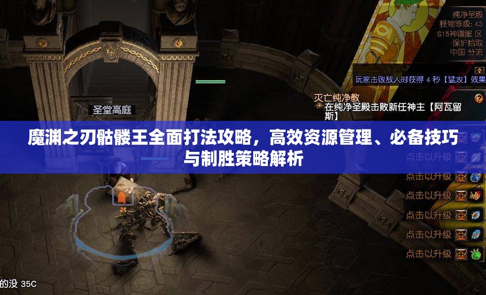 魔渊之刃骷髅王全面打法攻略，高效资源管理、必备技巧与制胜策略解析