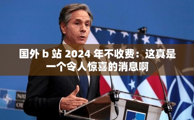 国外 b 站 2024 年不收费：这真是一个令人惊喜的消息啊