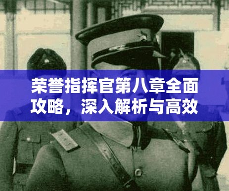 荣誉指挥官第八章全面攻略，深入解析与高效资源管理艺术揭秘