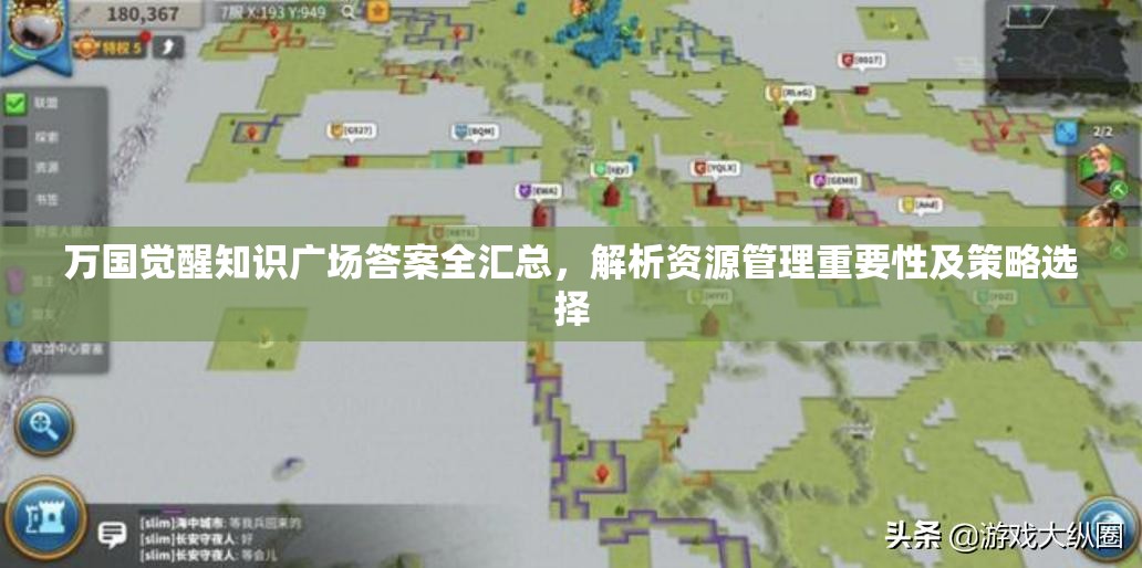 万国觉醒知识广场答案全汇总，解析资源管理重要性及策略选择