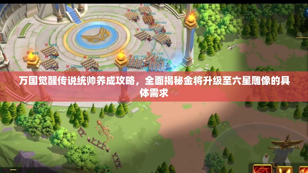 万国觉醒传说统帅养成攻略，全面揭秘金将升级至六星雕像的具体需求
