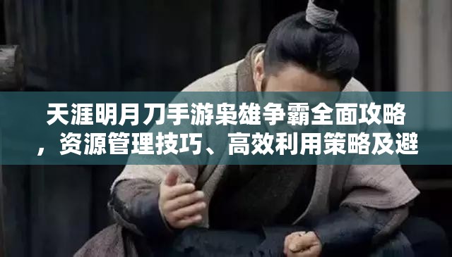 天涯明月刀手游枭雄争霸全面攻略，资源管理技巧、高效利用策略及避免浪费方法