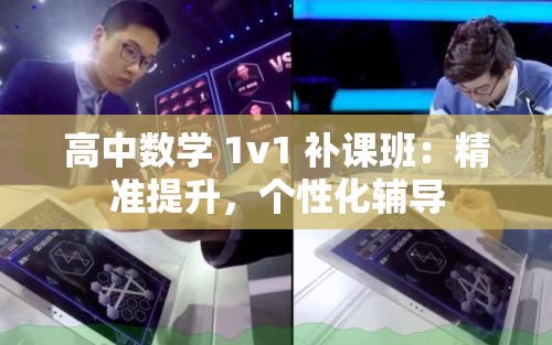 高中数学 1v1 补课班：精准提升，个性化辅导