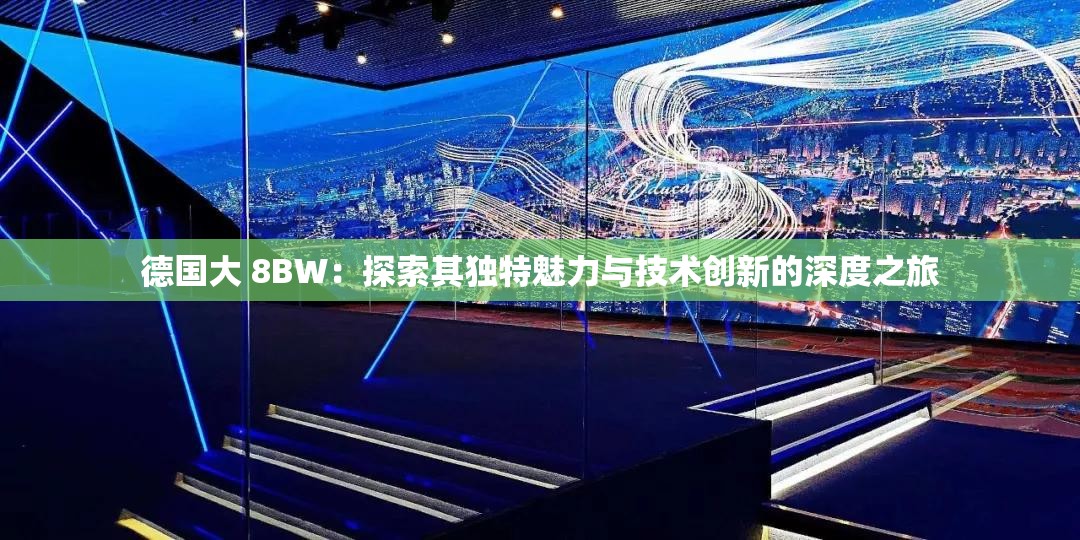 德国大 8BW：探索其独特魅力与技术创新的深度之旅