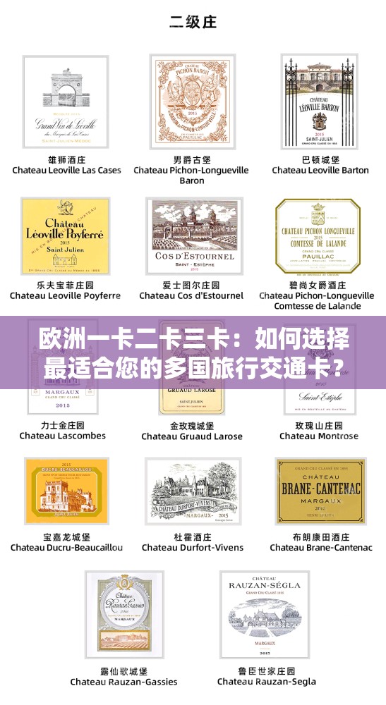 欧洲一卡二卡三卡：如何选择最适合您的多国旅行交通卡？
