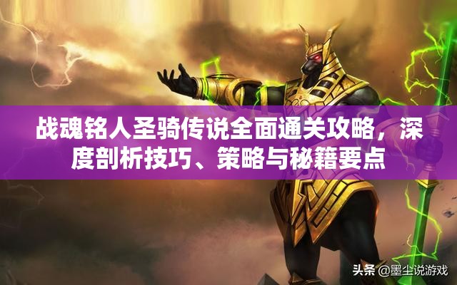 战魂铭人圣骑传说全面通关攻略，深度剖析技巧、策略与秘籍要点