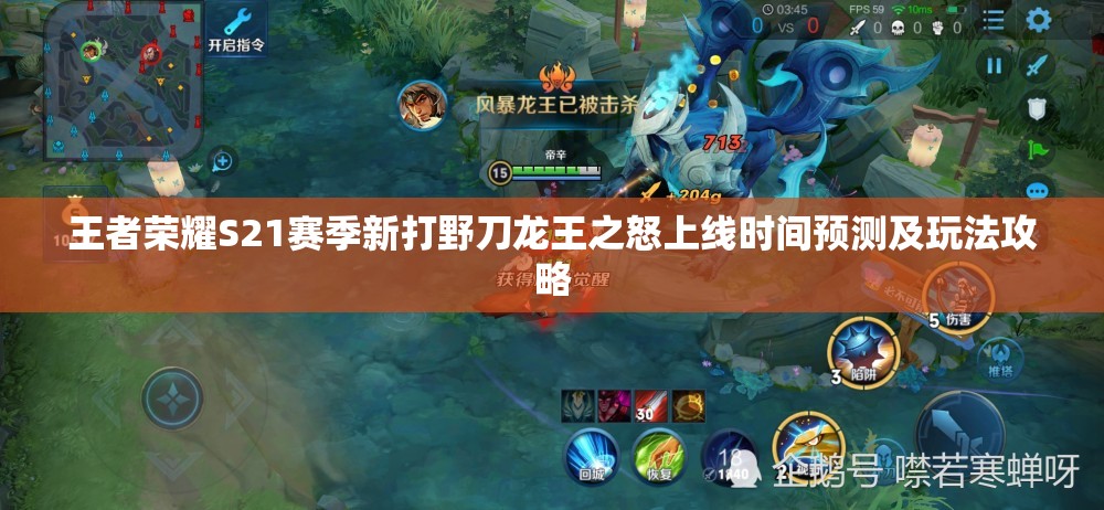 王者荣耀S21赛季新打野刀龙王之怒上线时间预测及玩法攻略