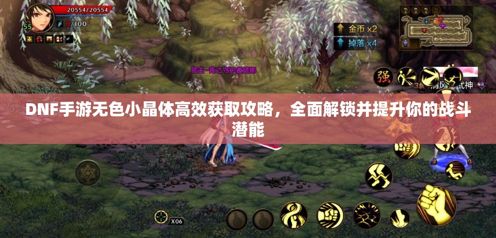 DNF手游无色小晶体高效获取攻略，全面解锁并提升你的战斗潜能