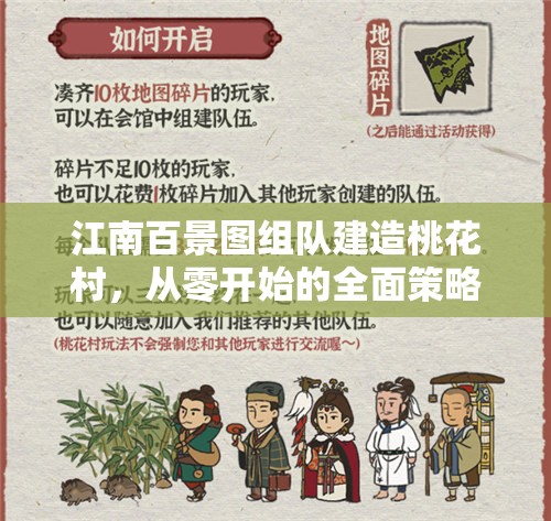 江南百景图组队建造桃花村，从零开始的全面策略与技巧指南