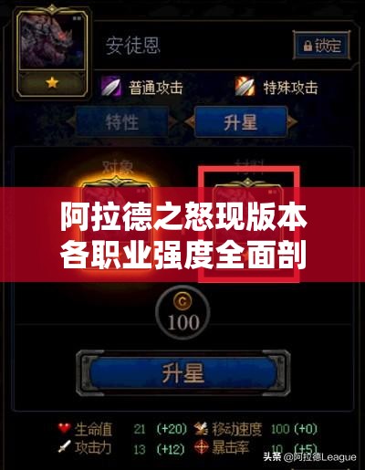 阿拉德之怒现版本各职业强度全面剖析，谁将登顶成为真正的王者？