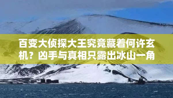 百变大侦探大王究竟藏着何许玄机？凶手与真相只露出冰山一角？