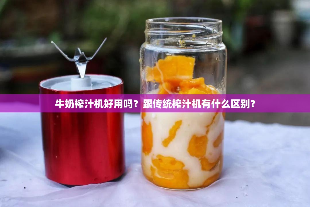 牛奶榨汁机好用吗？跟传统榨汁机有什么区别？