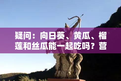 疑问：向日葵、黄瓜、榴莲和丝瓜能一起吃吗？营养师解答来了