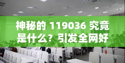 神秘的 119036 究竟是什么？引发全网好奇，探索其背后的故事与秘密