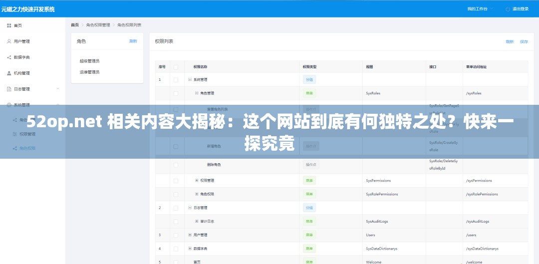 52op.net 相关内容大揭秘：这个网站到底有何独特之处？快来一探究竟