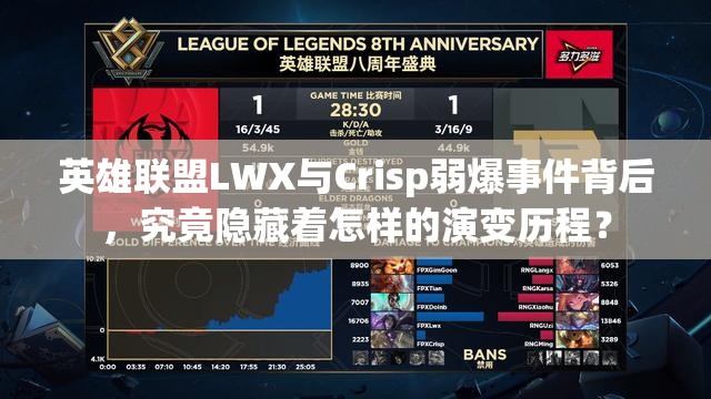 英雄联盟LWX与Crisp弱爆事件背后，究竟隐藏着怎样的演变历程？