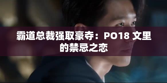 霸道总裁强取豪夺：PO18 文里的禁忌之恋