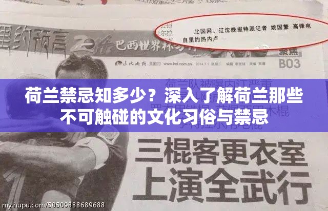 荷兰禁忌知多少？深入了解荷兰那些不可触碰的文化习俗与禁忌