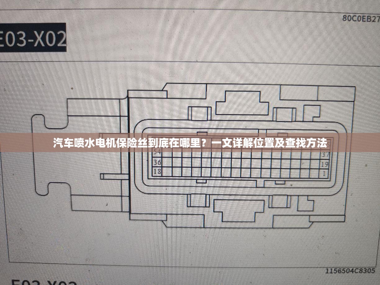 汽车喷水电机保险丝到底在哪里？一文详解位置及查找方法