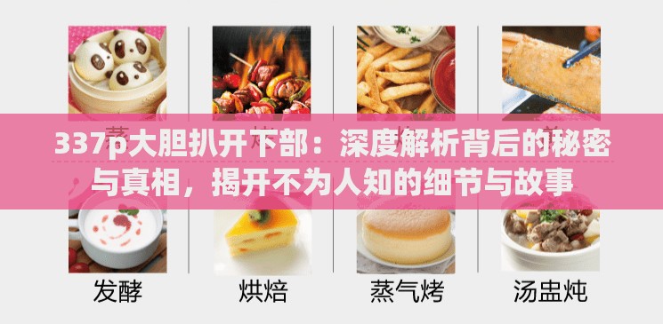 337p大胆扒开下部：深度解析背后的秘密与真相，揭开不为人知的细节与故事