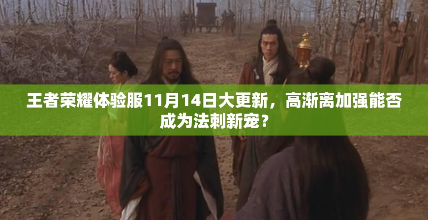 王者荣耀体验服11月14日大更新，高渐离加强能否成为法刺新宠？
