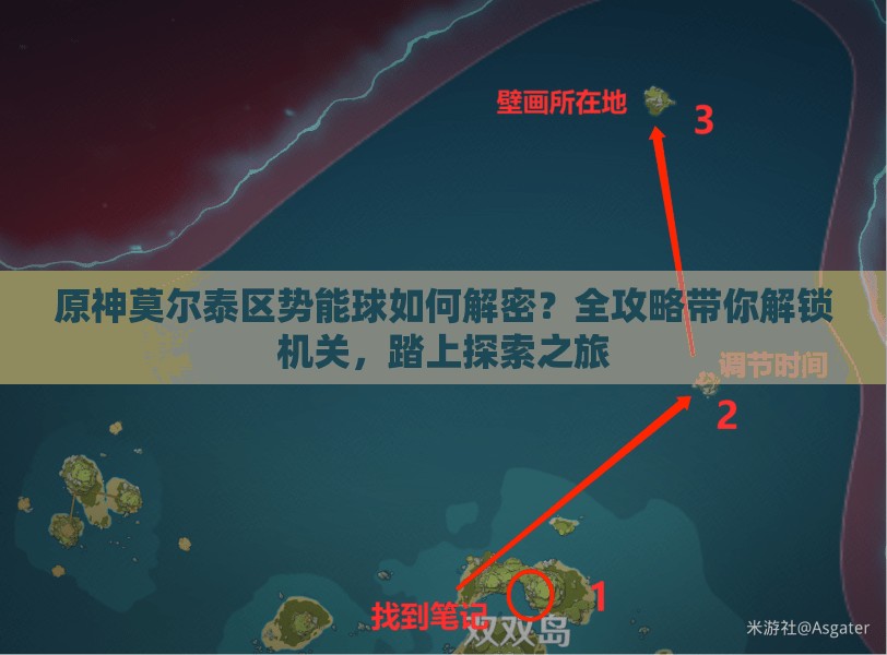 原神莫尔泰区势能球如何解密？全攻略带你解锁机关，踏上探索之旅