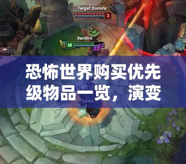 恐怖世界购买优先级物品一览，演变史中哪些物品始终占据高位？