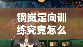 钢岚定向训练究竟怎么玩？全面揭秘钢岚定向训练独特玩法！