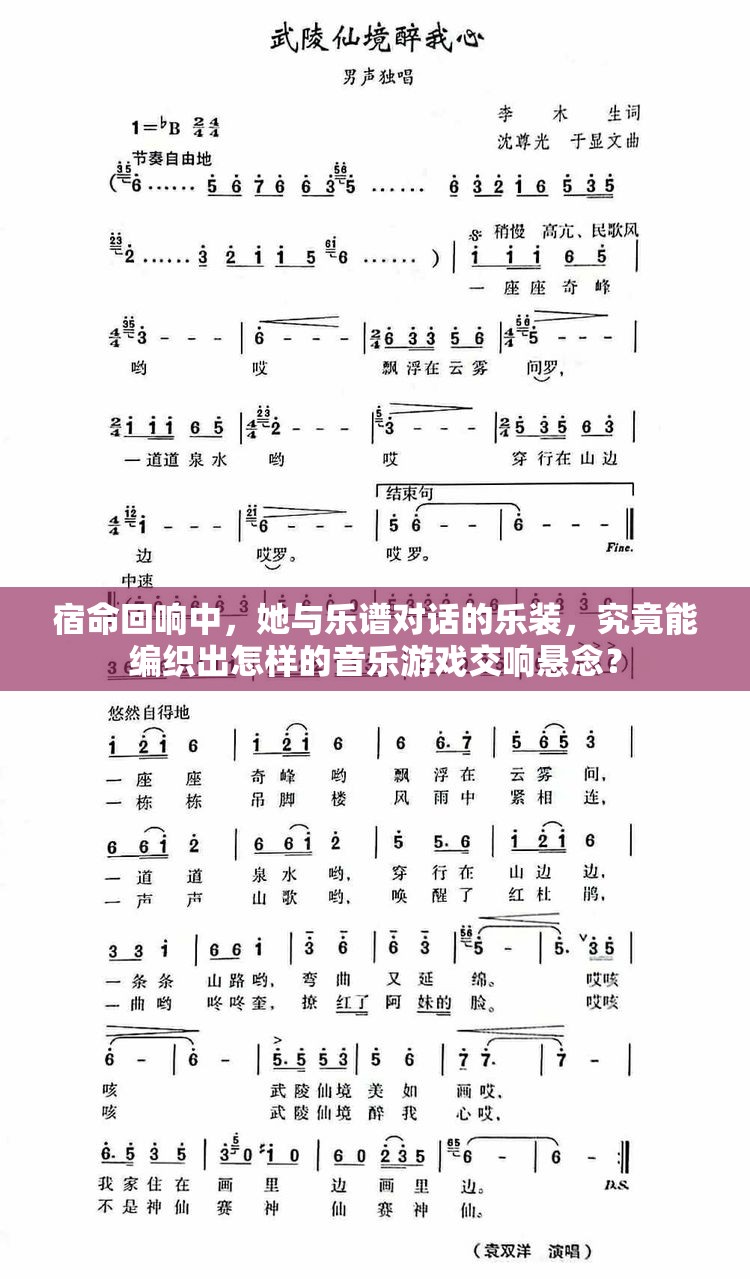 宿命回响中，她与乐谱对话的乐装，究竟能编织出怎样的音乐游戏交响悬念？