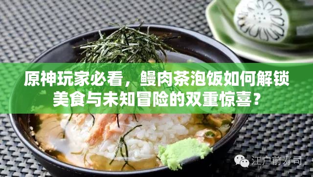 原神玩家必看，鳗肉茶泡饭如何解锁美食与未知冒险的双重惊喜？