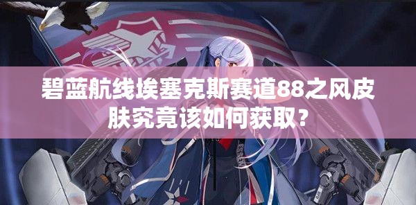 碧蓝航线埃塞克斯赛道88之风皮肤究竟该如何获取？