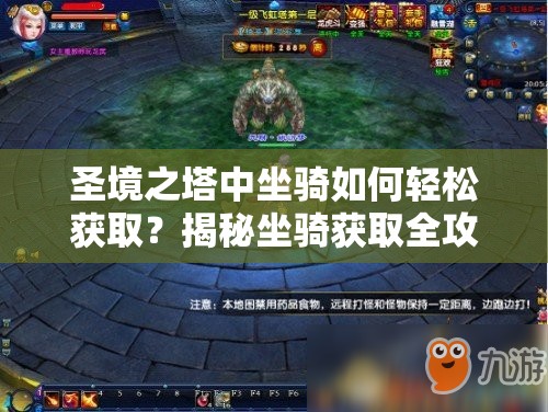圣境之塔中坐骑如何轻松获取？揭秘坐骑获取全攻略！