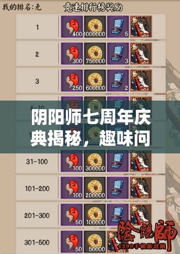 阴阳师七周年庆典揭秘，趣味问答题目答案及题库，你能挑战满分吗？