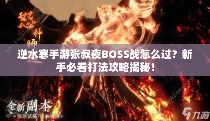 逆水寒手游张叔夜BOSS战怎么过？新手必看打法攻略揭秘！