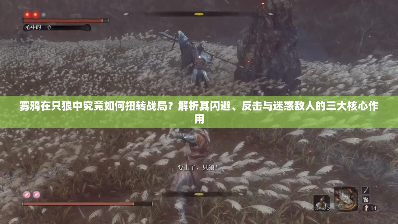 雾鸦在只狼中究竟如何扭转战局？解析其闪避、反击与迷惑敌人的三大核心作用