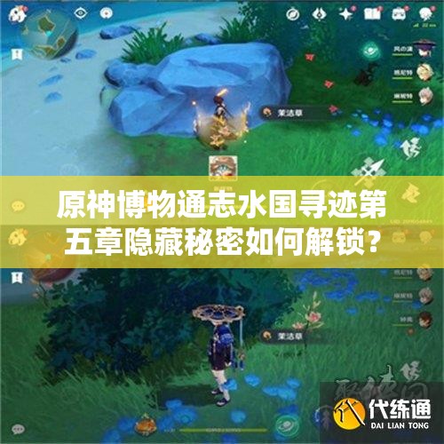 原神博物通志水国寻迹第五章隐藏秘密如何解锁？